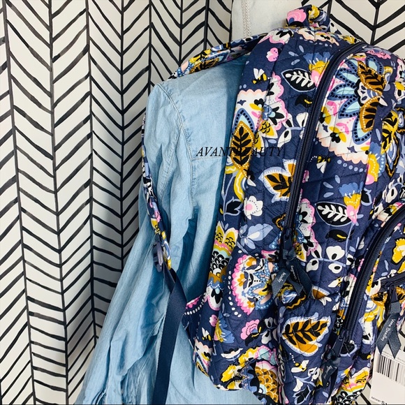 🔸 Vera Bradley essential backpack lunch bunch set - Picture 6 of 16